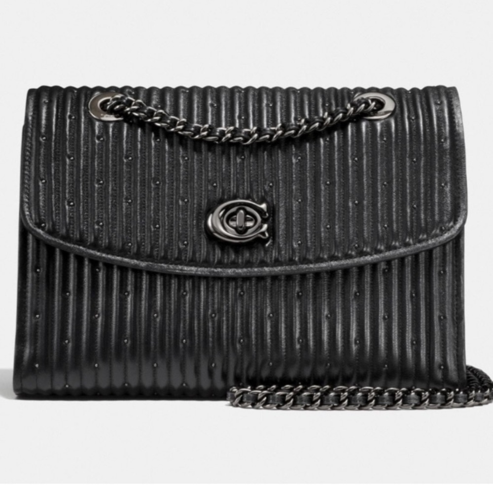 ❤️COACH Parker with Quilting and Rivets